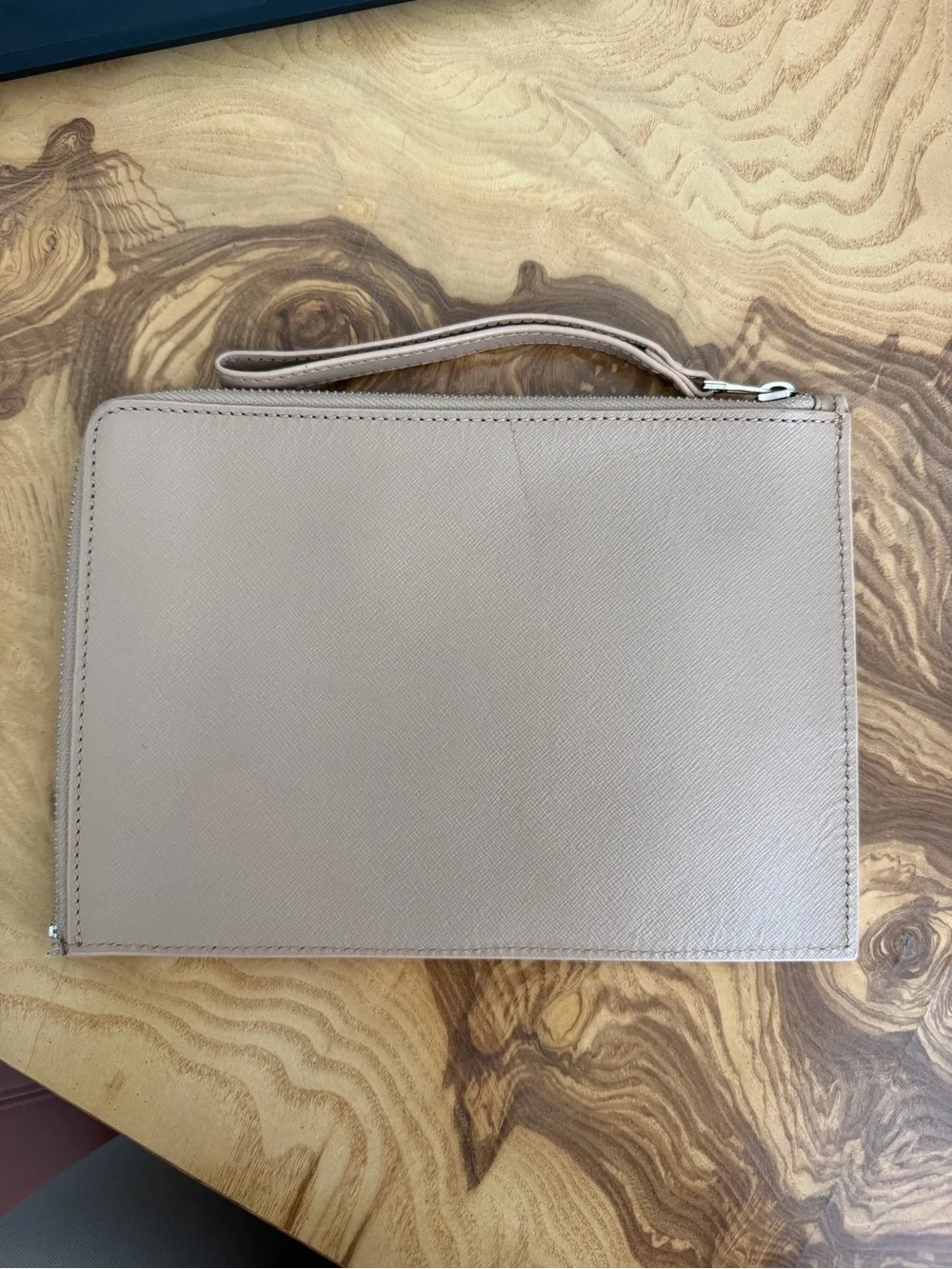 Barneys New York Taupe Clutch